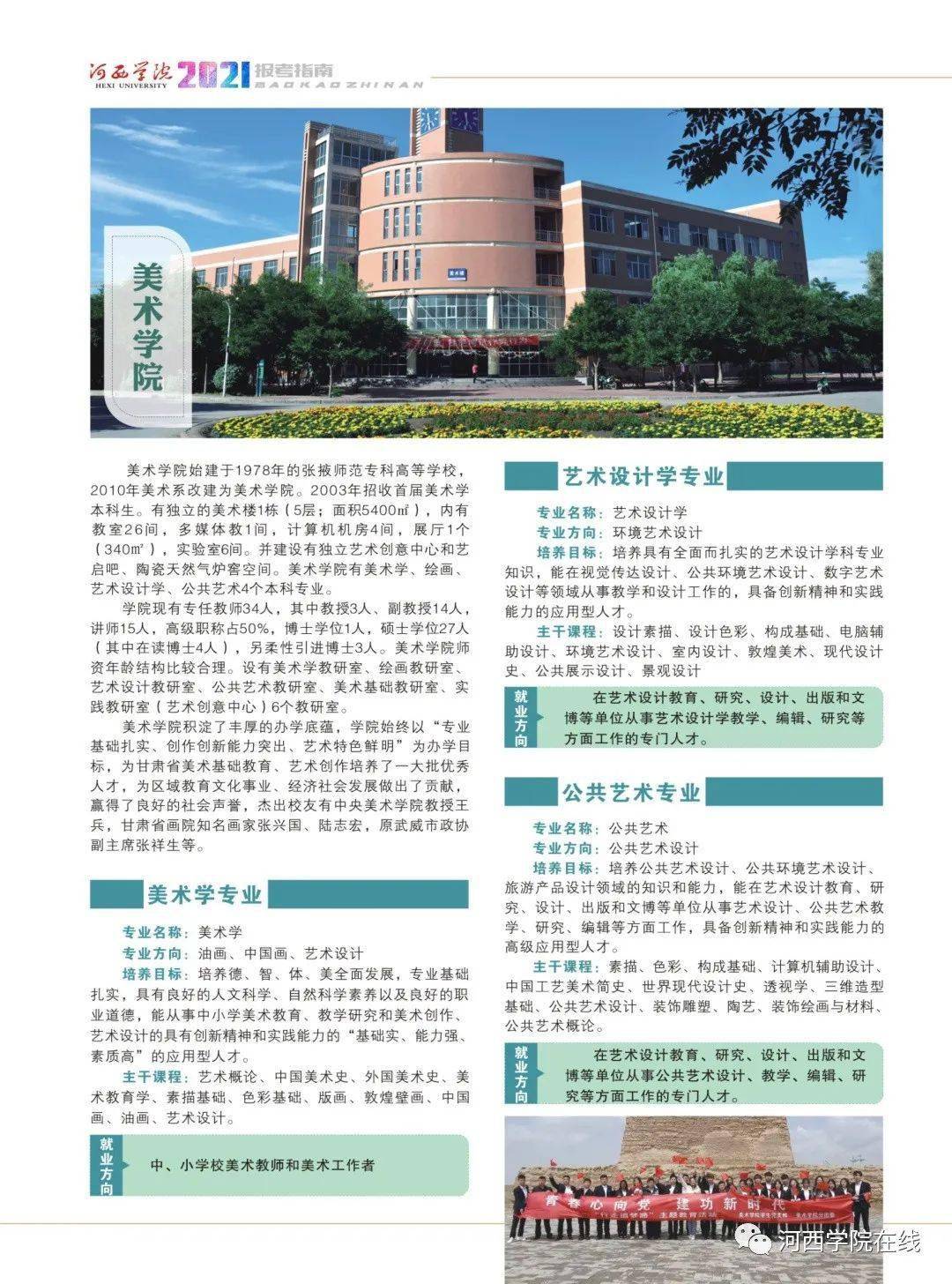 河西学院专科专业深度剖析